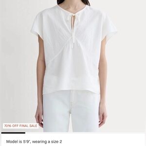 Everlane The Keyhole Top Medium